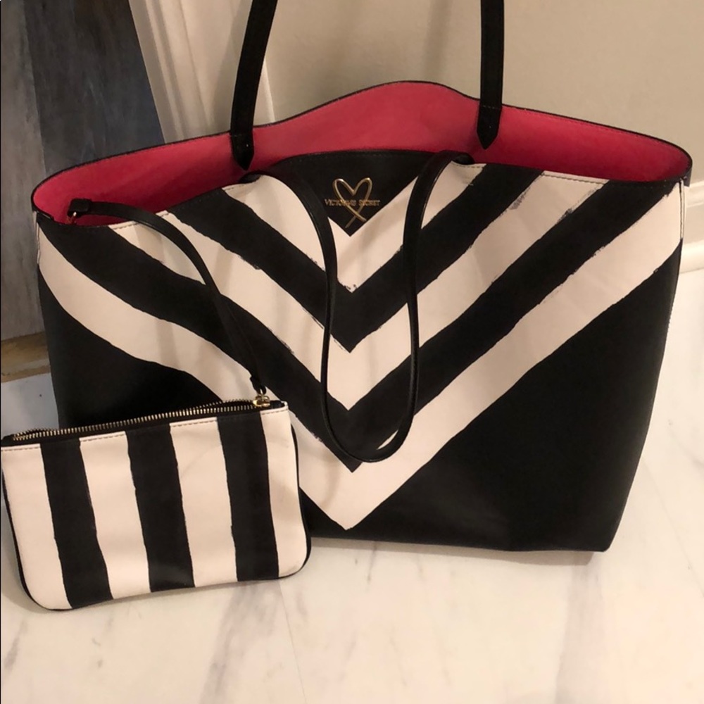 Victoria’s Secret faux leather tote